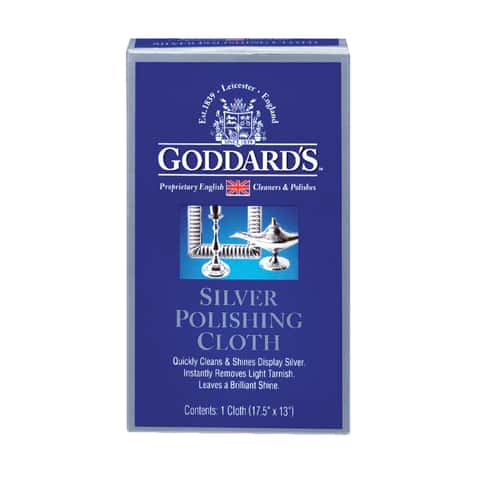 Goddards Silver Polish and Goddards Long Term Silver Cloth Bundle