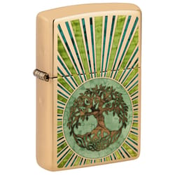 Zippo Gold Spiritual Lighter 2 oz 1 pk