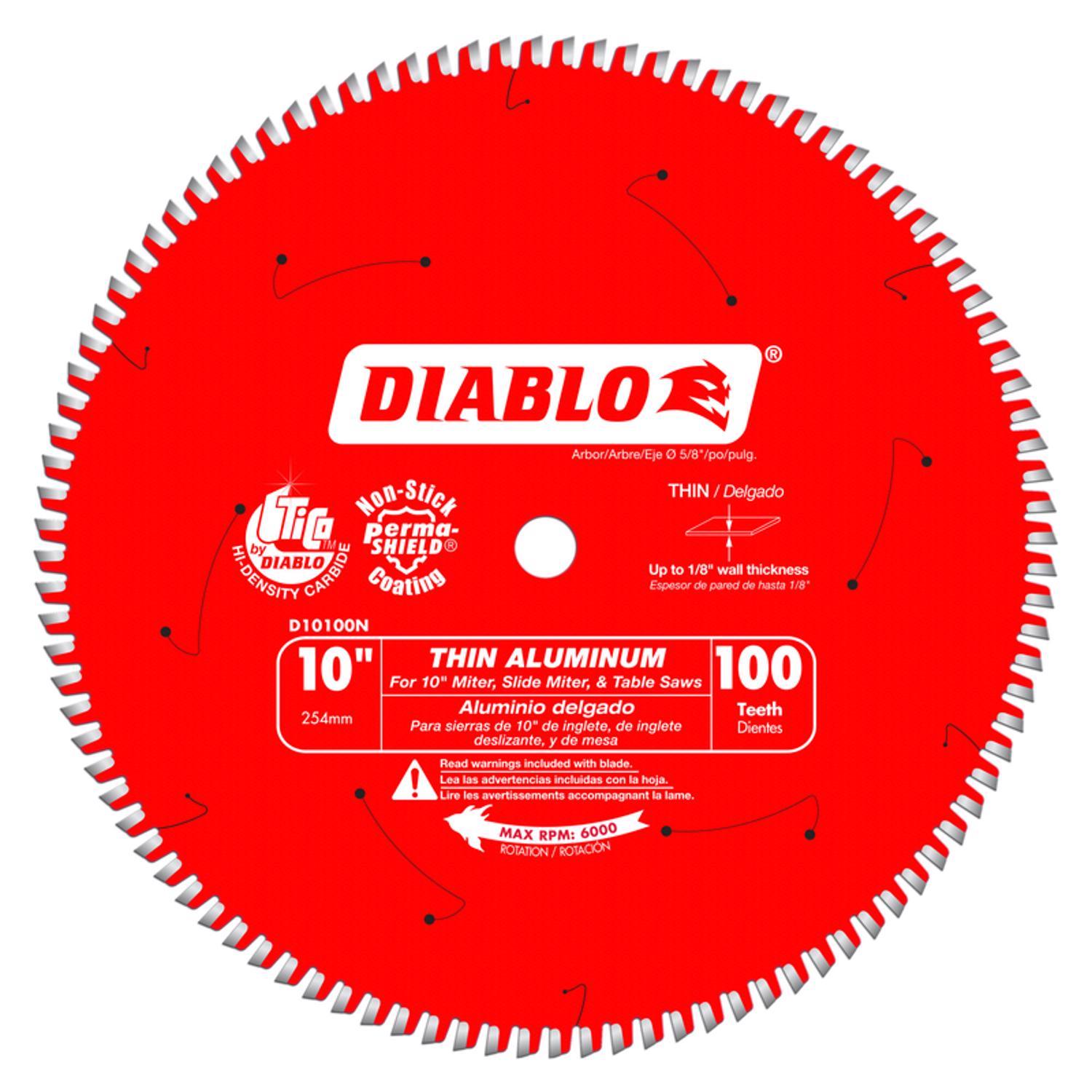 Diablo Steel Demon 10 in. D X 1 in. Cermet Metal Saw Blade 50 teeth 1 pk Uae Electronic uaeelectronic.com