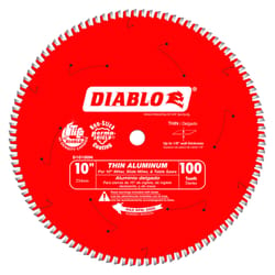 Diablo 10 in. D X 5/8 in. TiCo Hi-Density Carbide Circular Saw Blade 100 teeth 1 pk