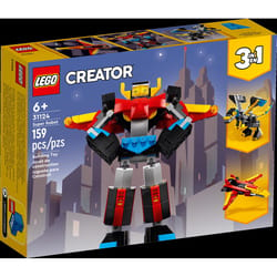 LEGO Creator Super Robot Plastic Multicolored 159 pc