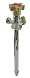B&K ProLine 1/2 in. MPT X 8 in. Compression Anti-Siphon Brass Sillcock Valve