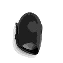 Kikkerland Silicone/Steel Electronic Bell Black