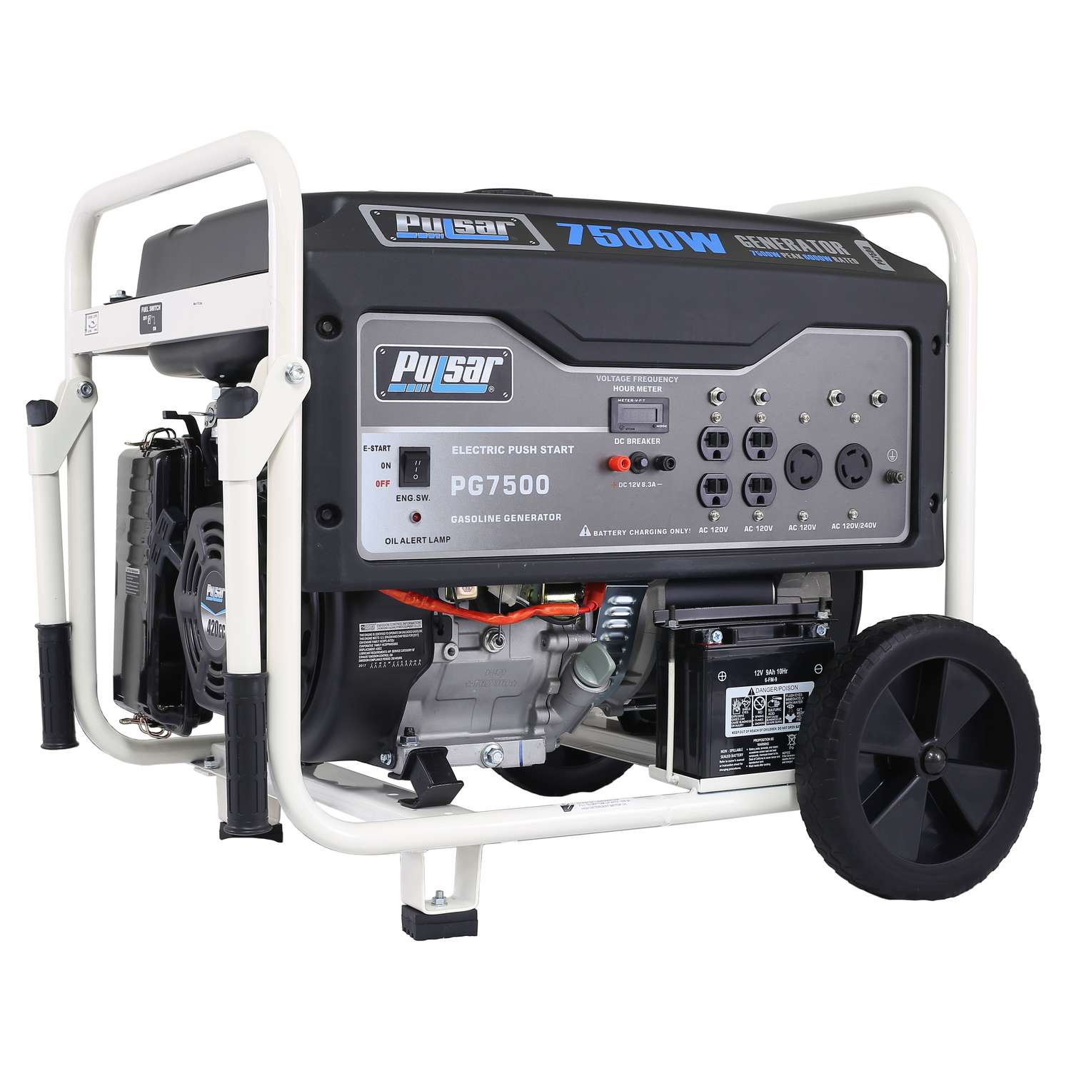 Pulsar 6000 W 120/240 V Gasoline Portable Generator Ace Hardware