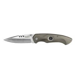 Klein Tools 8 in. Pocket Knife Gray 1 pk