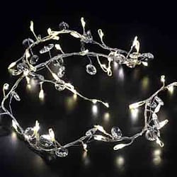 Holiday Bright Lights LED Micro Dot/Fairy Clear/Warm White 40 ct Novelty Christmas Lights