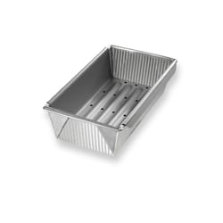 USA Pan 5 in. W X 10 in. L Loaf Pan Silver 1 pk