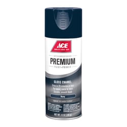 Ace Premium Gloss Navy Paint + Primer Enamel Spray 12 oz