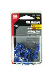 Gardner Bender 1/2 in. W Metal Insulated Cable Staple 15 pk
