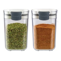 Progressive Prepworks 5 oz Clear Spice Jar 2 pk