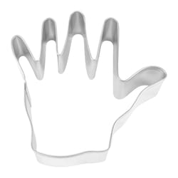 R&M International Corp 1 in. W X 4 in. L Left Hand Cookie Cutter Silver 1 pc