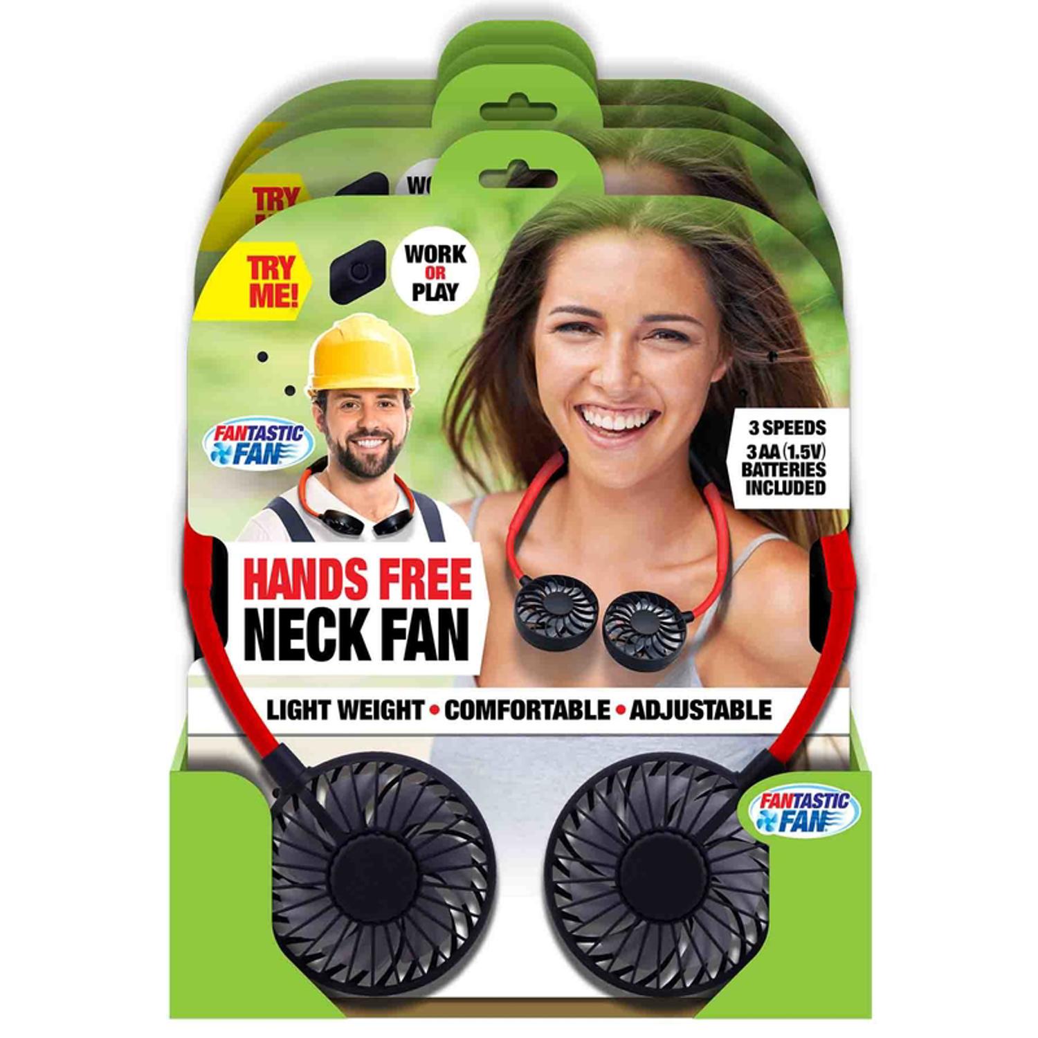 Fantastic Fan N/A Neck Fan ABS/Silicone 1 pk Ace Hardware