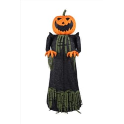 Celebrations Prelit 57" Pumpkin Head Character Yard Decor