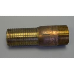 Campbell 1-1/2 in. Threaded X 1-1/2 in. D Barb Red Red Brass Male Adapter