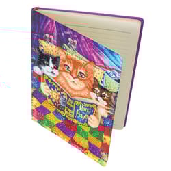 Crystal Art Craft Buddy Kitten Bedtime Notebook Kit Multicolored