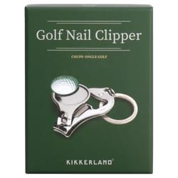 Kikkerland Green/Silver Golf Nail Clippers 1 pk