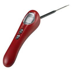 Polder 212 deg Safe Serve Instant Read Thermometer 12.5 in. L X 2 in. W Red