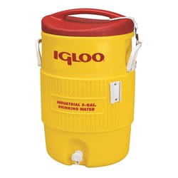 Igloo Red/Yellow 5 gal Water Cooler
