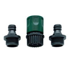 Orbit 3/4 in. Plastic Threaded Quick Connector Hose Set
