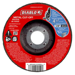 Diablo 4-1/2 in. D X 7/8 in. Aluminum Oxide Metal Cut-Off Disc 1 pk