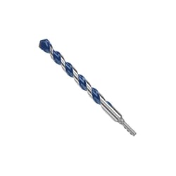 Bosch BlueGranite Turbo 1 in. X 12 in. L Carbide Hammer Drill Bit 1 pk