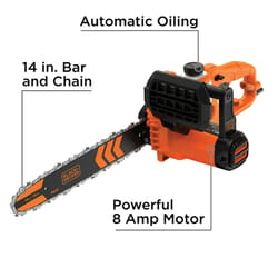 Black+Decker 14 in. Electric Chainsaw