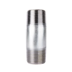 STZ Industries 1-1/4 in. MIP each X 1-1/4 in. D MIP in. Galvanized Steel 3-1/2 in. L Nipple