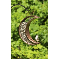 Good Directions Moon 4 lb Steel Bird Feeder 1 ports