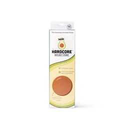 Hardcore Beige ABS Plastic Avocado Straws 50 ct