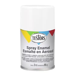 Testors Flat White Spray Paint 3 oz