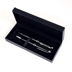 Mad Man Black Retractable Pen Set 2 pk