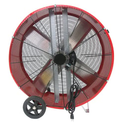 MaxxAir 33 in. H X 30 in. D 2 speed Barrel Fan