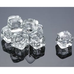 Prodyne Clear Acrylic Artificial Display Ice Cubes