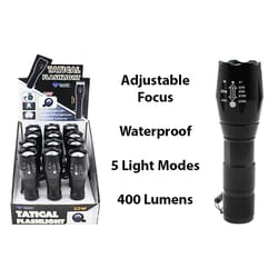 Diamond Visions 400 lm Black LED Flashlight