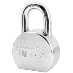 American Lock 2-1/8 in. H X 1-3/32 in. W X 2-1/2 in. L Steel Ball Bearing Outdoor Padlock