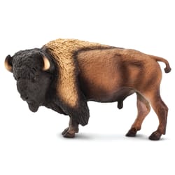 Safari Ltd. Wildlife Wonders Bison Toy Black/Brown
