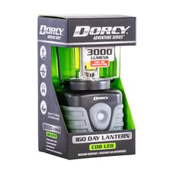Dorcy Adventure 3000 lm Black/Gray LED Lantern