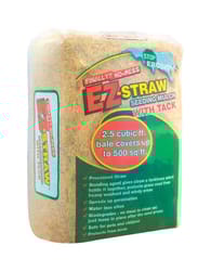 Rhino Seed  EZ-Straw  Brown  Seeding  Mulch  2.5 cu. ft. 500 sq. ft. 