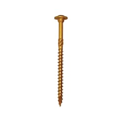 GRK Fasteners No. 20 X 5-1/8 in. L Star Washer Head Self Tapping Structural Screws