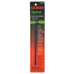 Olson PGT 5 in. Carbon Steel Scroll Saw Blade 36 TPI 12 pk