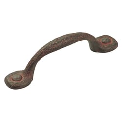 Hickory Hardware Refined Rustic Rustic Bar Cabinet Pull 3 in. Rust Brown 1 pk