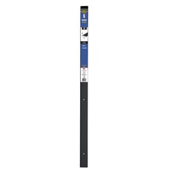 M-D BUILDING PRODUCTS 0.13 in. H X 1.75 in. W X 36 in. L Aluminum Flat Top Threshold Black