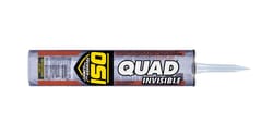 OSI Quad Invisible Clear Elastomeric Polymers Door, Siding and Window Sealant 9.5 oz