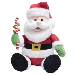 Cuddle Barn Animated Jingling Santa Toy Multicolored