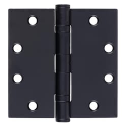 Brinks Commercial 4.5 in. L Black Door Hinge 1 pk