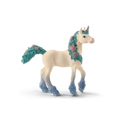 Schleich Bayala Flower Unicorn Foal Toy Plastic Multicolored