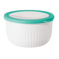 OGGI 2.6 qt White Food Storage Container 1 pk