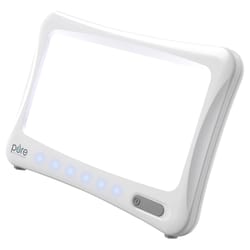 Pure Enrichment PureBliss 5.4 in. White Energy Lamp