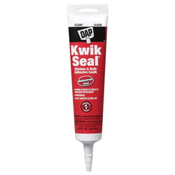 DAP Kwik Seal Clear Acrylic Latex Kitchen and Bath Adhesive Caulk 5.5 oz