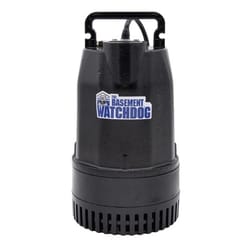 The Basement Watchdog Big Combo 1/2 HP 4,400 gph Cast Iron Dual Reed Switch AC Backup Sump Pump